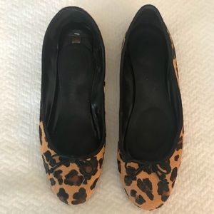 BCBG Leopard Ballet Flats size 8.5